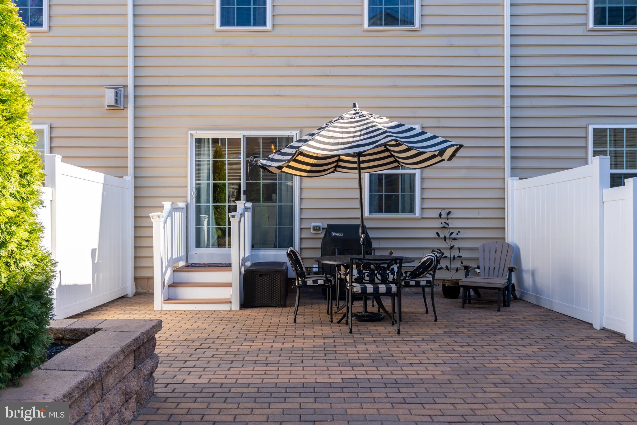 3845 Jacob Stout Road, Unit 6 Doylestown, PA 18902 - Photo 9 of 49 Defined Patio area with privacy fencing