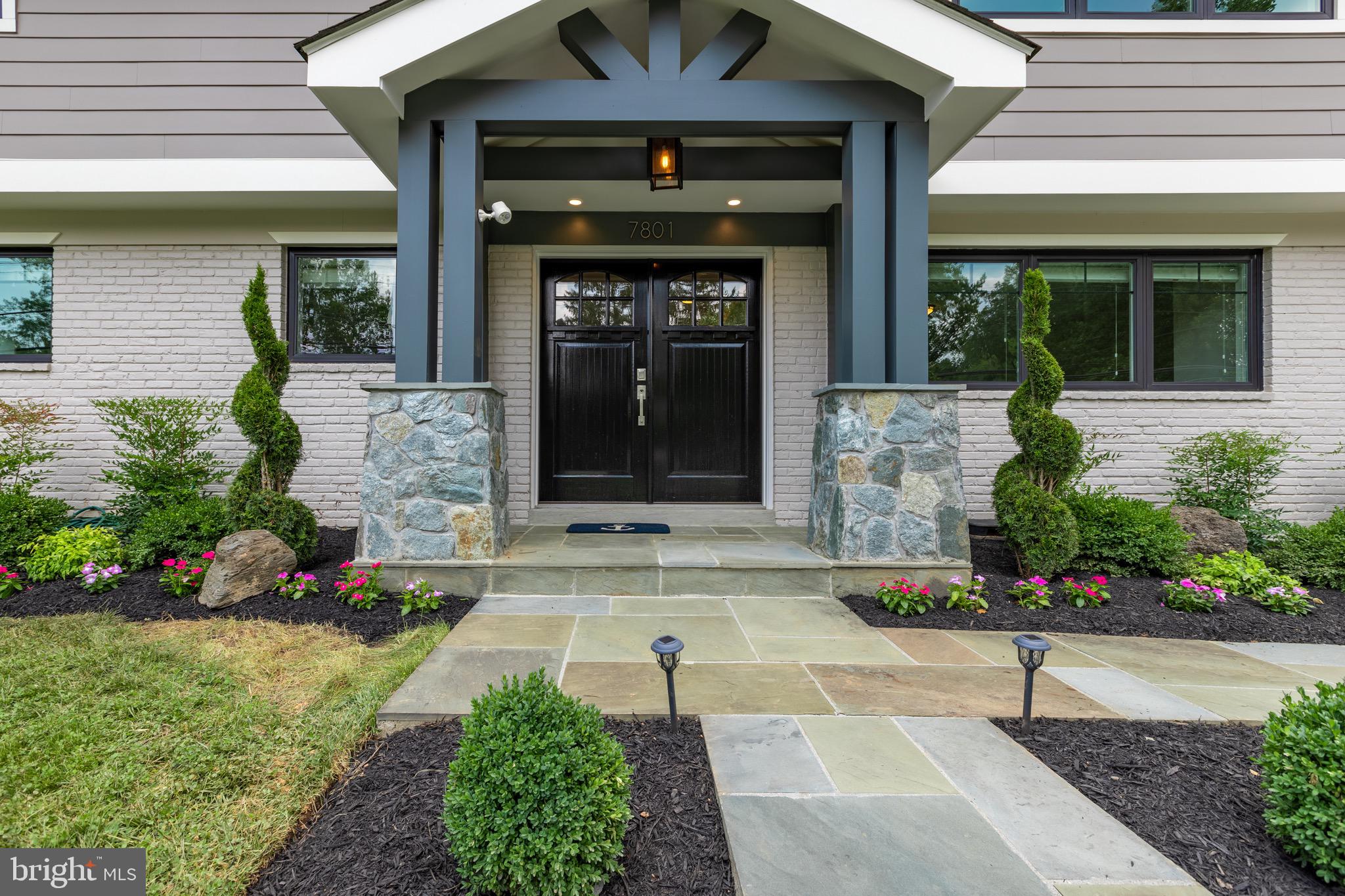 7801 Beech Tree Road Bethesda, MD 20817 - Photo 7 of 52 Home Front Porch & Exterior