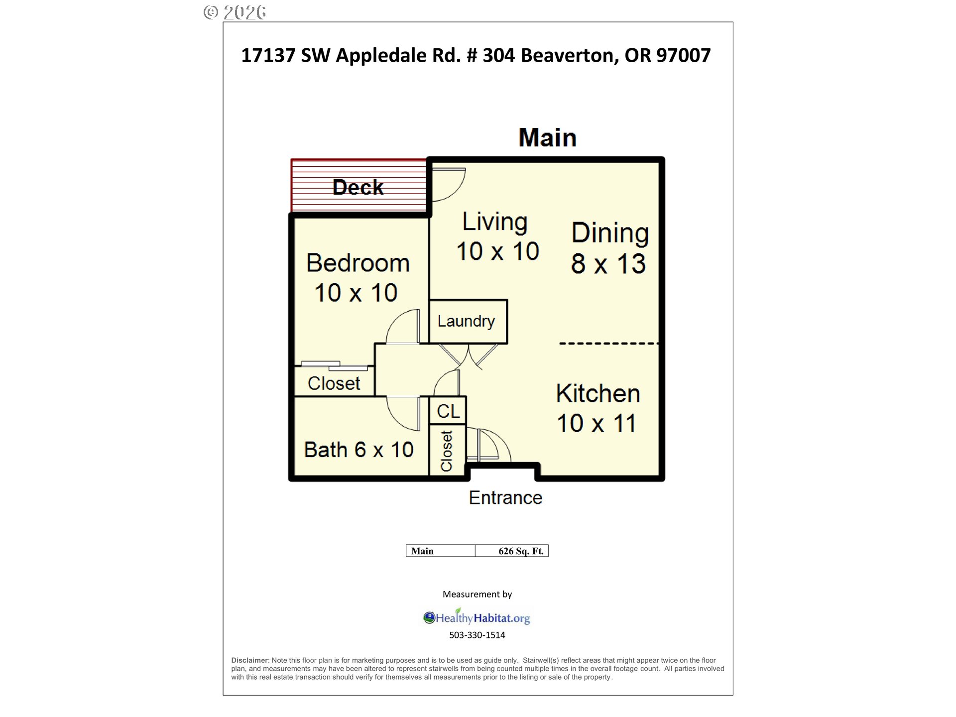 17137 Southwest Appledale Road, Unit 304 Beaverton, OR 97007 - Photo 33 of 33