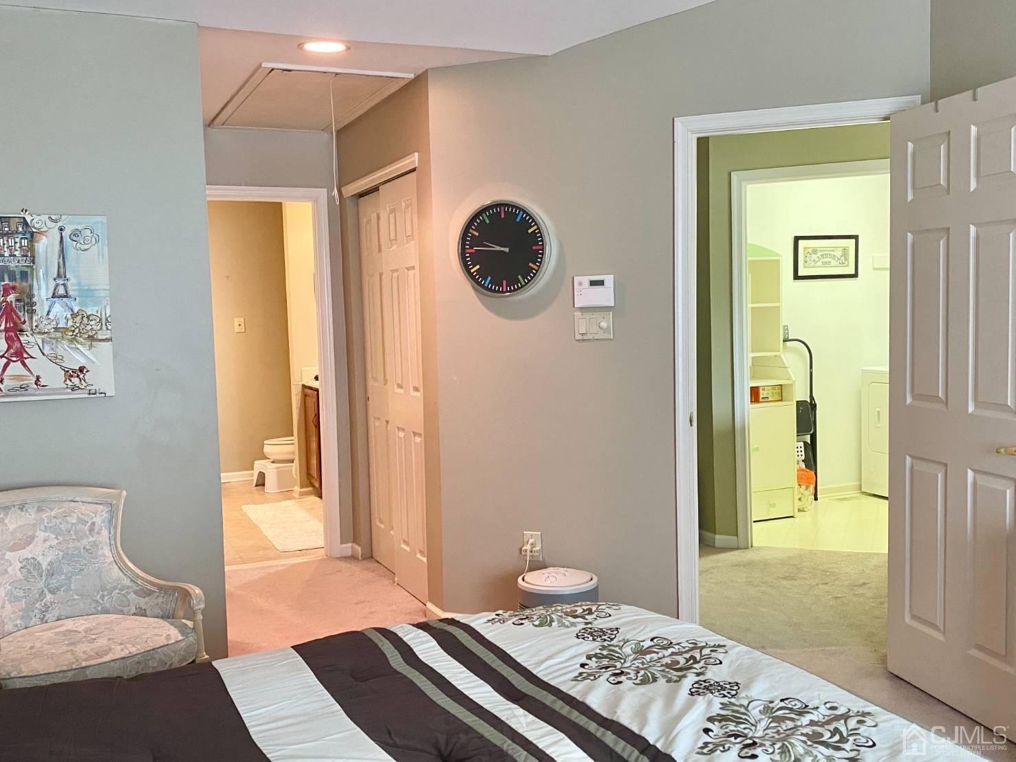 47 Heron Pointe Court Evesham, NJ 08053 - Photo 25 of 44 a spacious bathroom with a granite countertop sink and a mirror