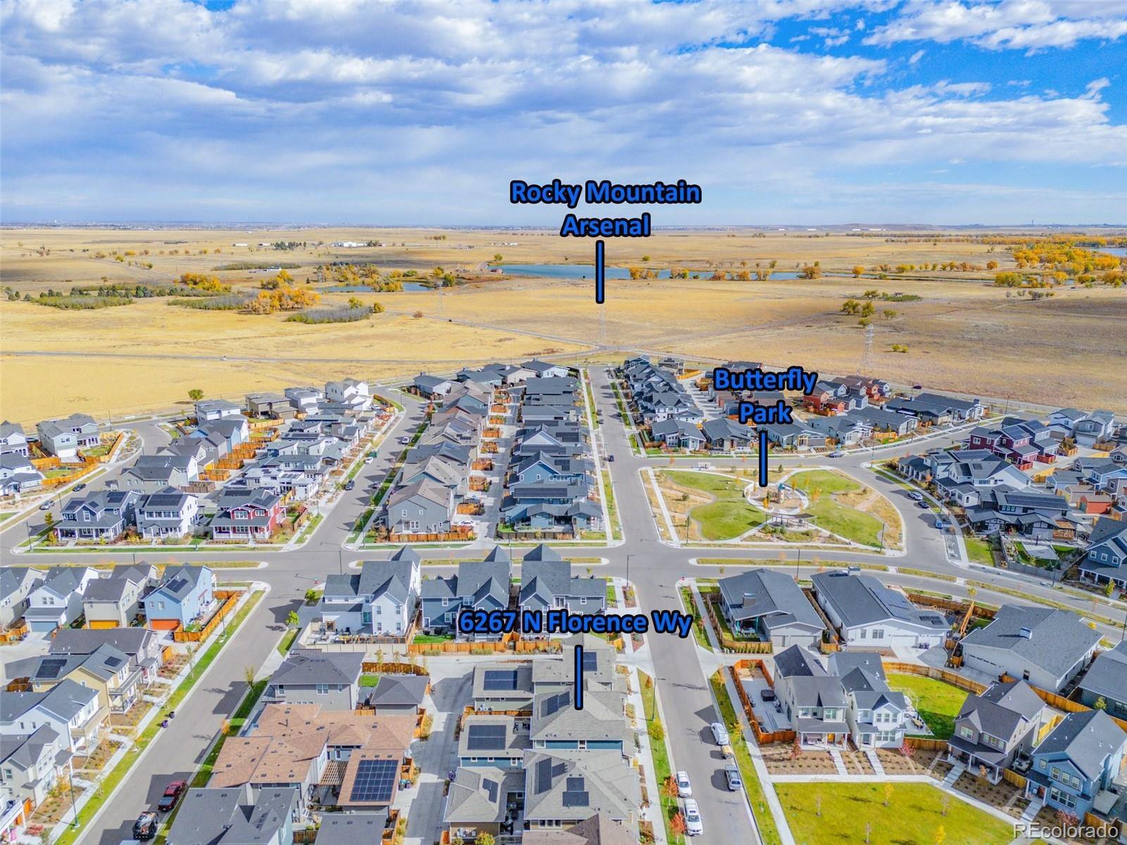 6267 North Florence Way Denver, CO 80238 - Photo 39 of 41 a view of a city with an ocean