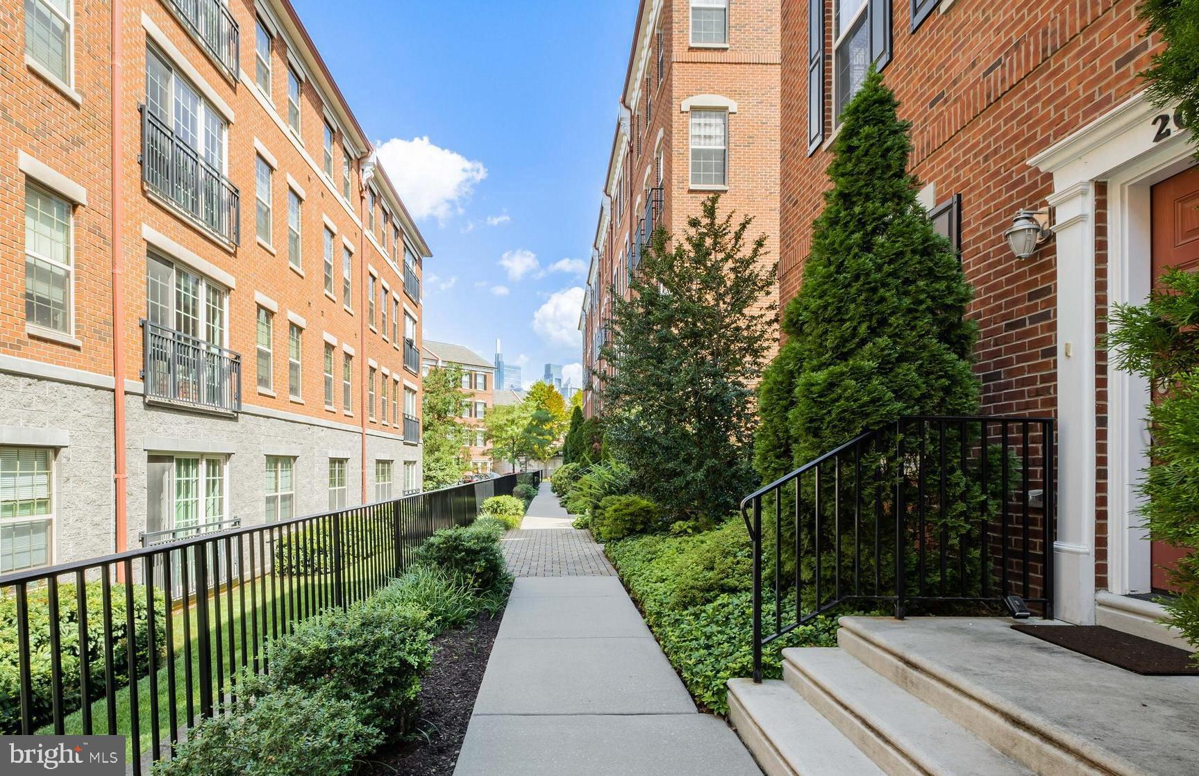 201 Commodore Court Philadelphia, PA 19146 - Photo 45 of 61 a view of a building with a yard