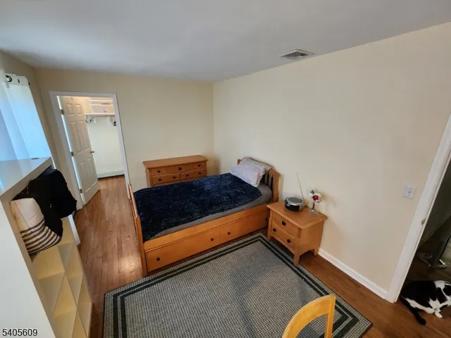 a view of closet area