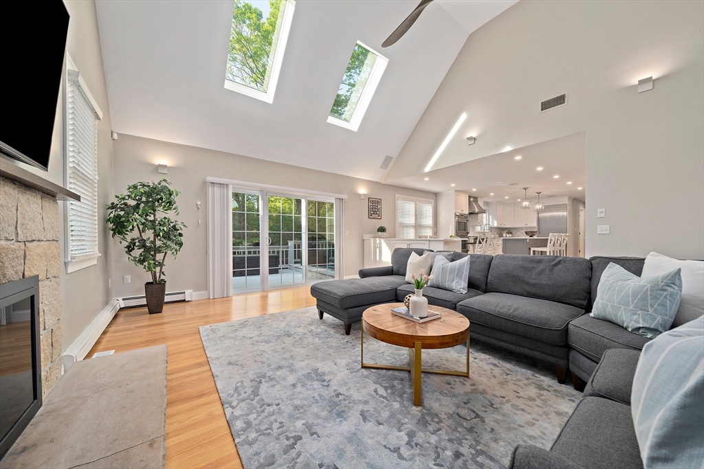 100 York Brook Road Canton, MA 02021 - Photo 14 of 42 a living room with furniture and a potted plant