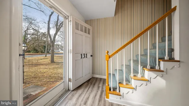 a view of an entryway