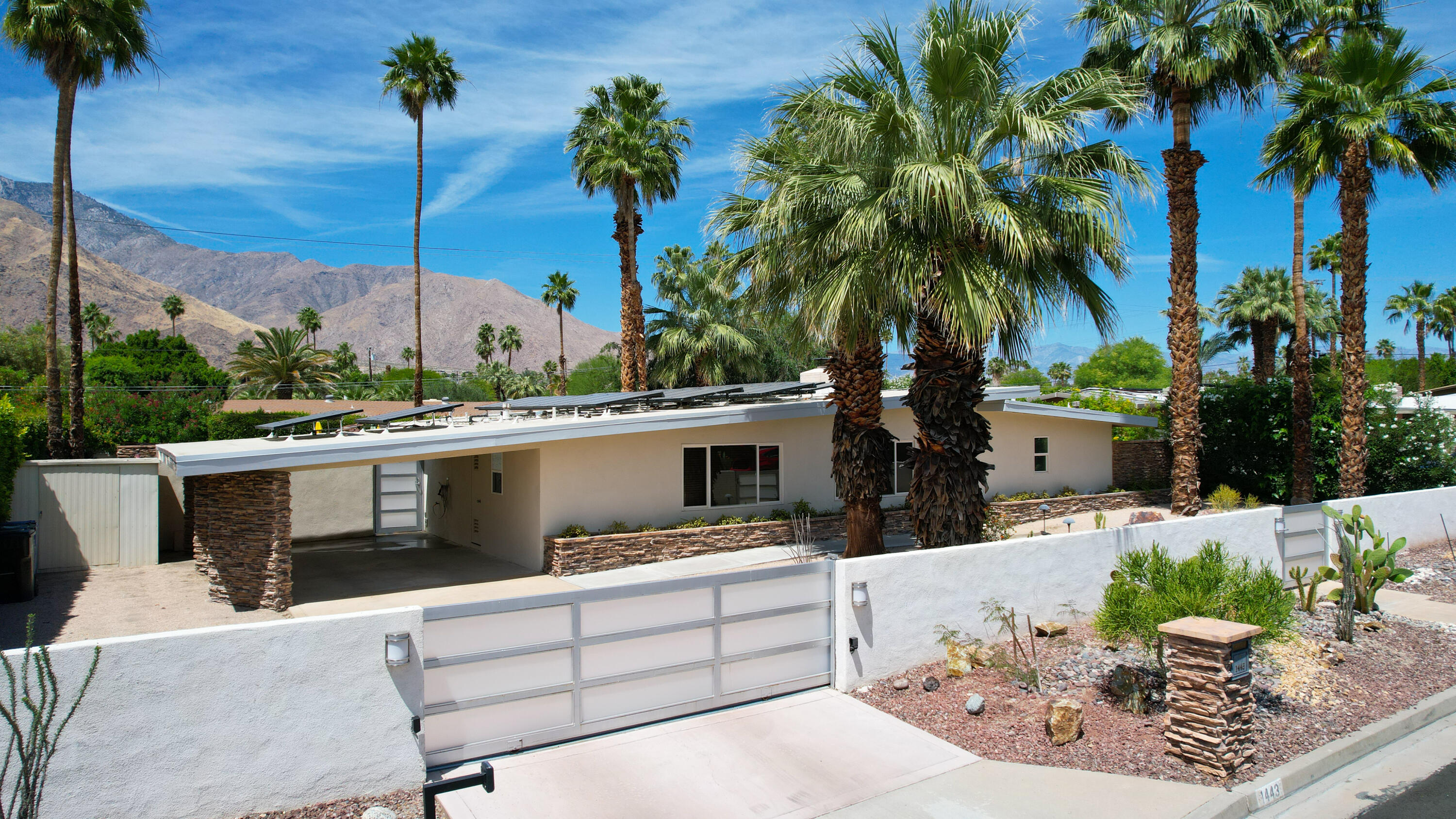 1443 North Vaquero Road Palm Springs, CA 92262 - Photo 3 of 70 Drone