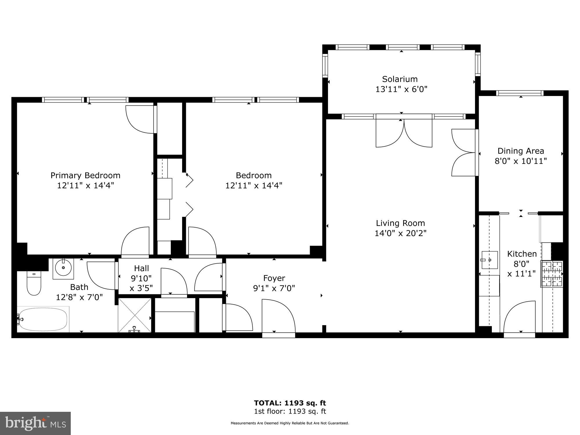 4700 Connecticut Avenue Northwest, Unit 206 Washington, DC 20008 - Photo 20 of 20 Floor plan