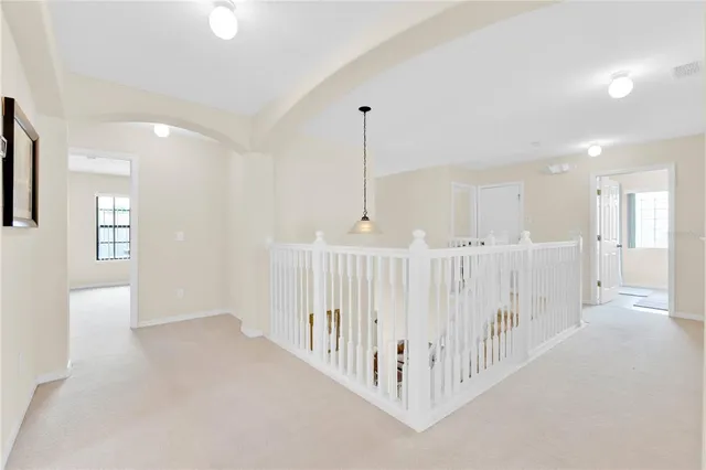 a room with furniture and window