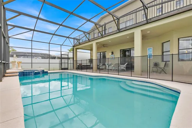 a view of a indoor swimming pool