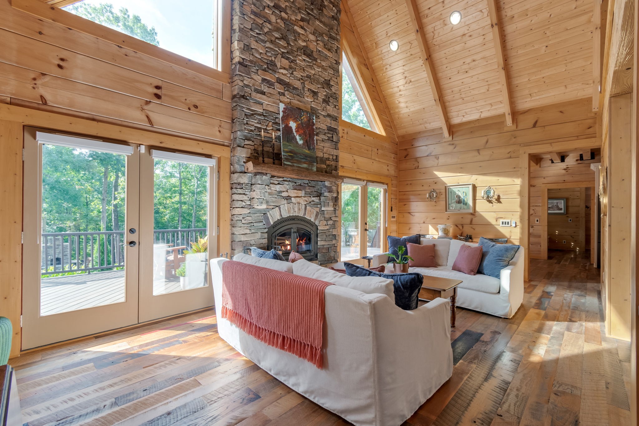 6011 Garrison Springs Road Franklin, TN 37064 - Photo 25 of 99 a living room with furniture large window and wooden floor