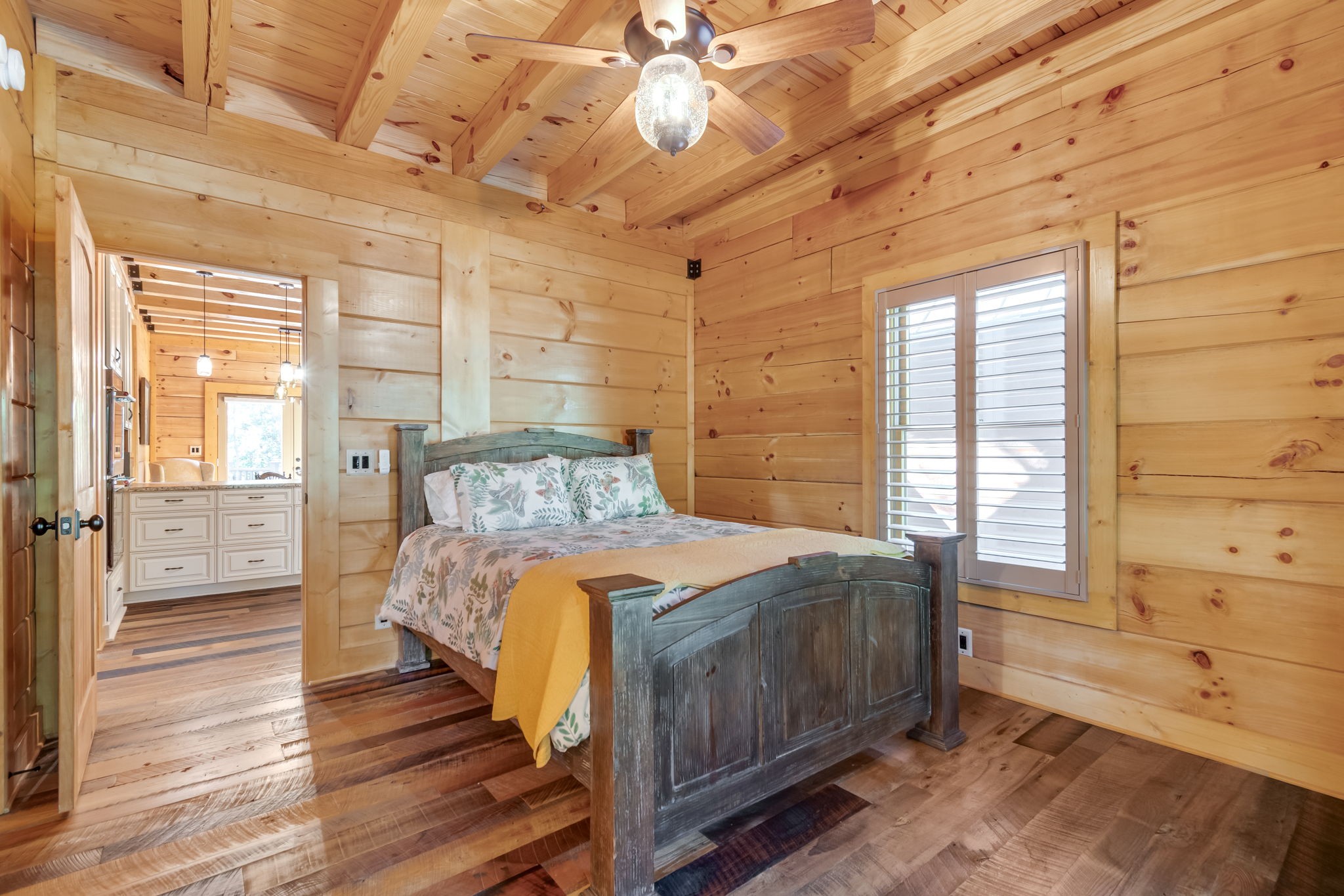 6011 Garrison Springs Road Franklin, TN 37064 - Photo 42 of 99 a bedroom with a bed and wooden floor