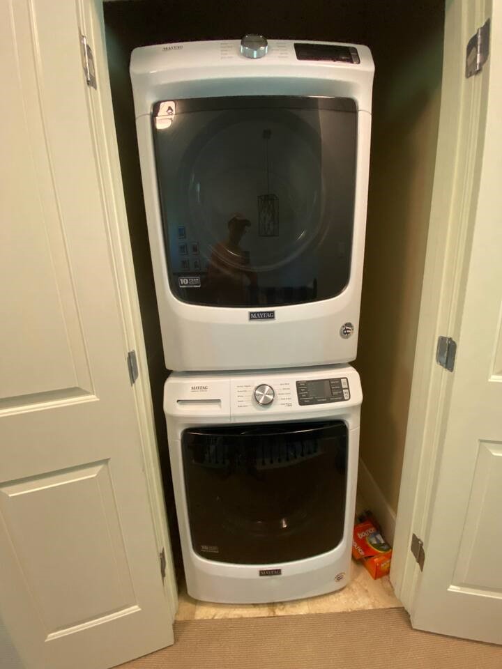 1007 Taulbee Lane, Unit A Austin, TX 78757 - Photo 10 of 17 a close up view of washer and dryer