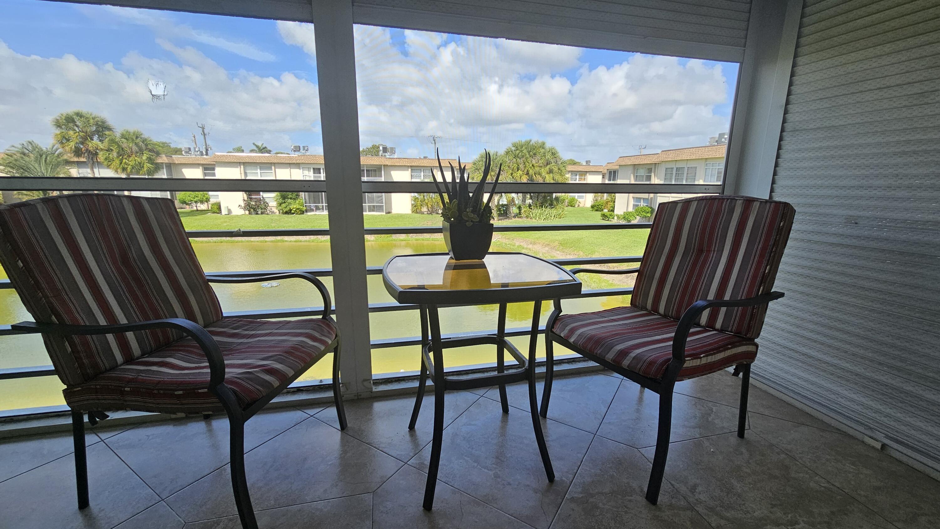 504 Davis Road, Unit 96 Palm Springs, FL 33461 - Photo 4 of 42 Patio