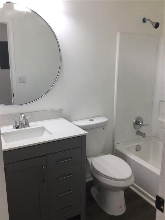 3186 Kingswood Glen Decatur, GA 30034 - Photo 14 of 23 a bathroom with a sink a toilet and shower