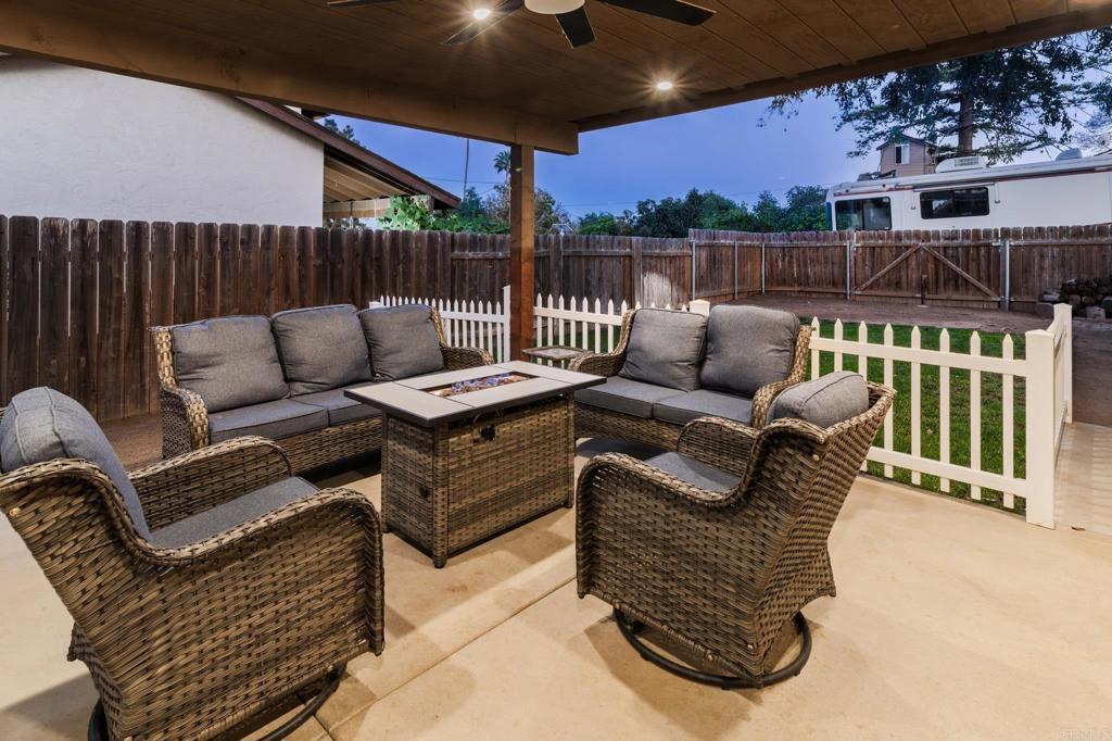 435 West Hawthorne Street Fallbrook, CA 92028 - Photo 31 of 42 a view of a couches in the patio