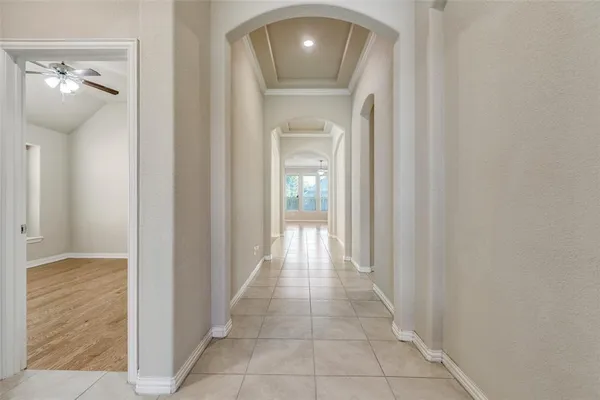 a view of a hallway