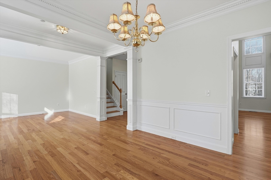 14 Amberville Road North Andover, MA 01845 - Photo 7 of 42 a view of entryway with wooden floor