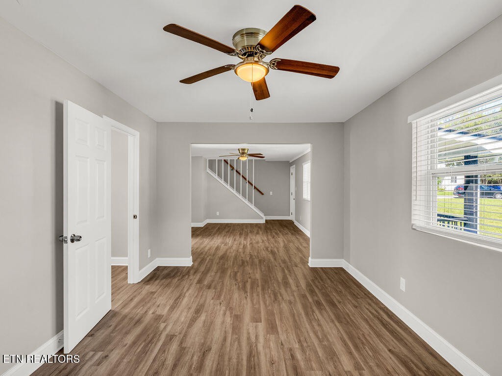 155 Tacoma Road Oak Ridge, TN 37830 - Photo 19 of 33 a view of empty room with wooden floor