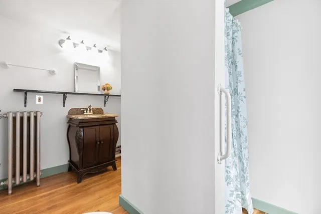 a utility room with washer and dryer