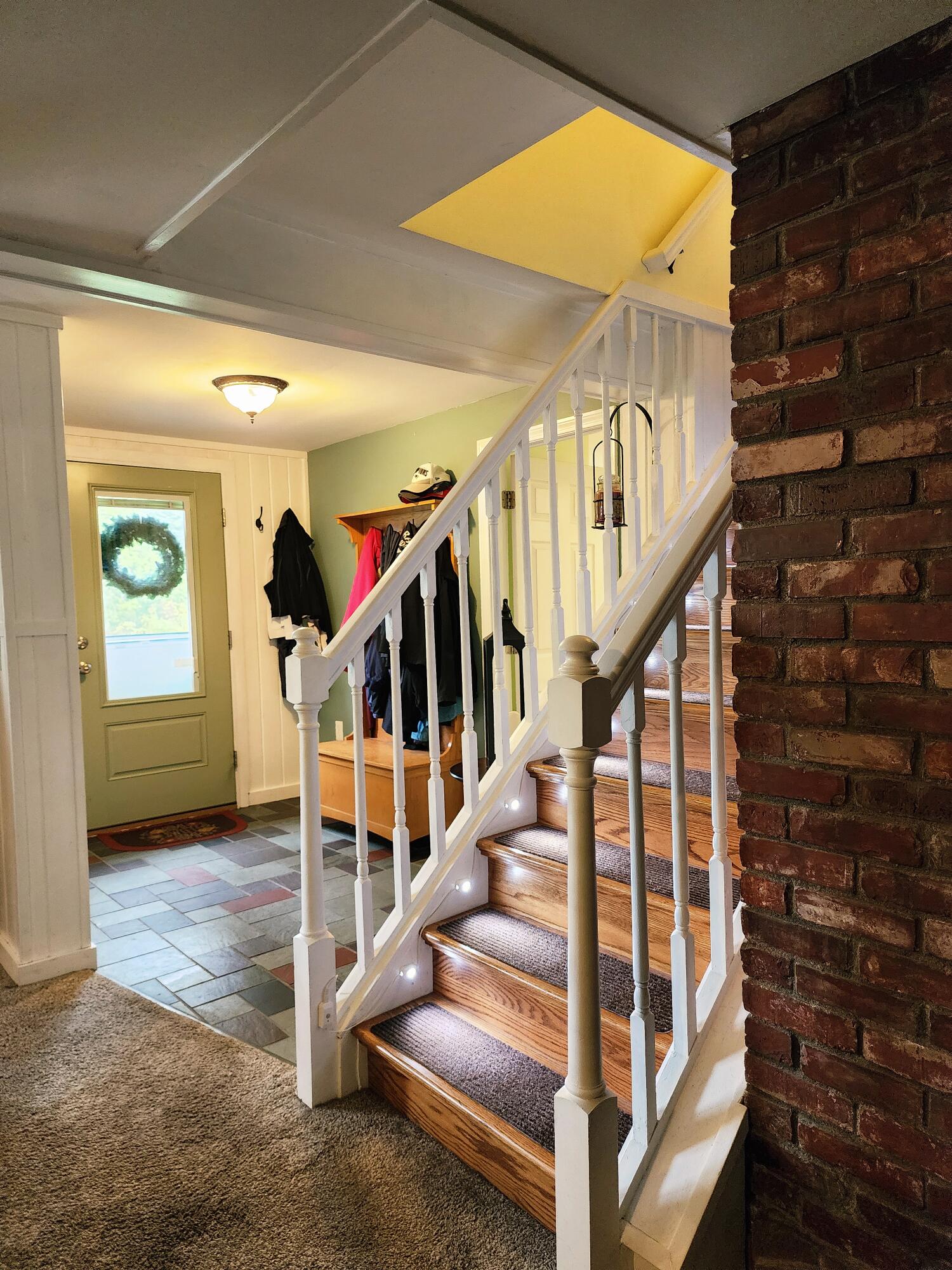 136 Hallowell Road Augusta, ME 04330 - Photo 18 of 57 Enertrance from Upper Level & Front Door