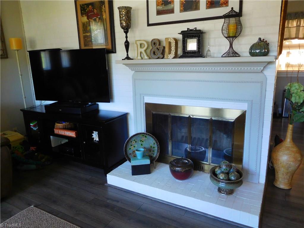 512 Spruce Street High Point, NC 27262 - Photo 5 of 19 Wonderful wood burning fireplace!