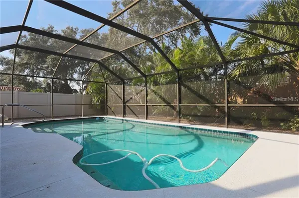 a view of a swimming pool