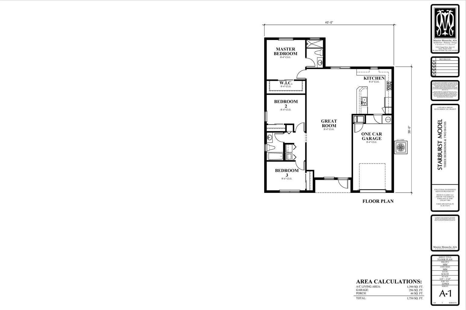 308 Means Court Fort Pierce, FL 34950 - Photo 2 of 4 a picture of a floor plan