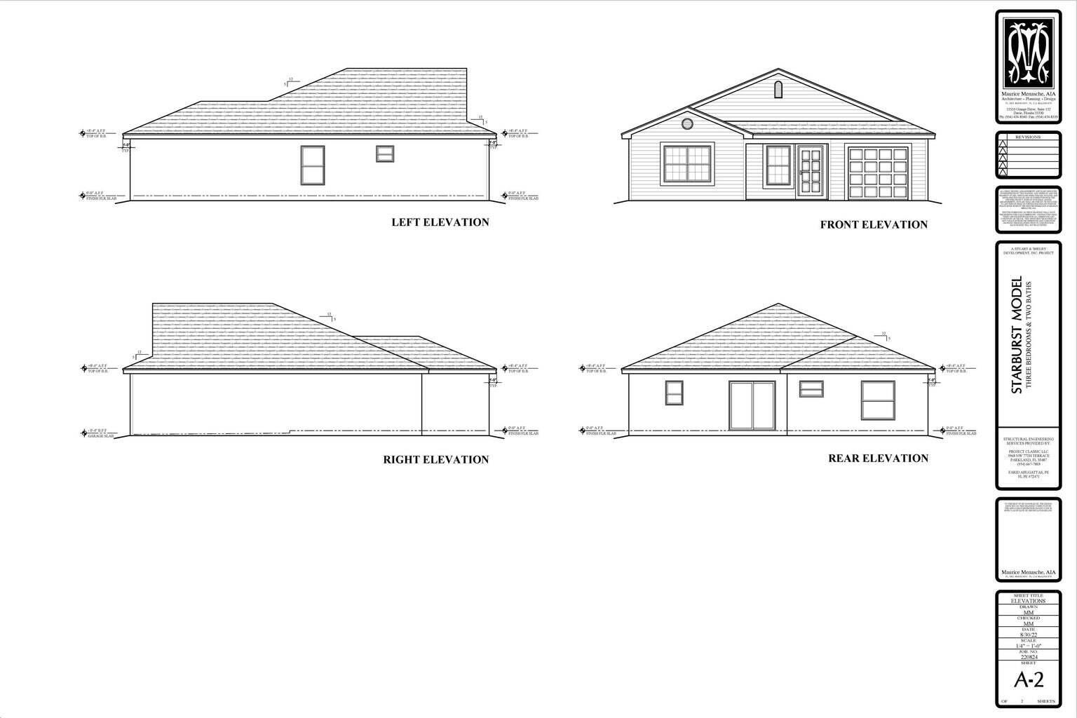 308 Means Court Fort Pierce, FL 34950 - Photo 3 of 4 a black and white photo of a wall