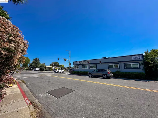 a car parked on the side of the road