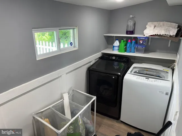 a room with storage and utility