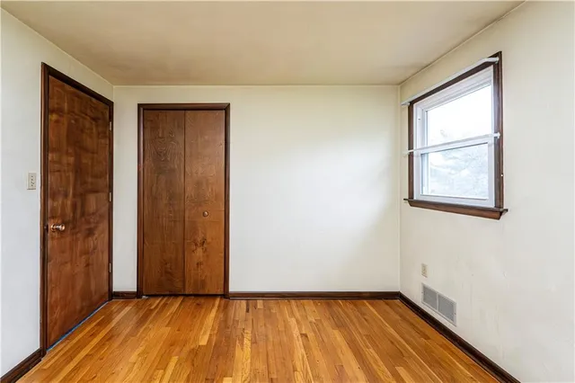 a view of empty room