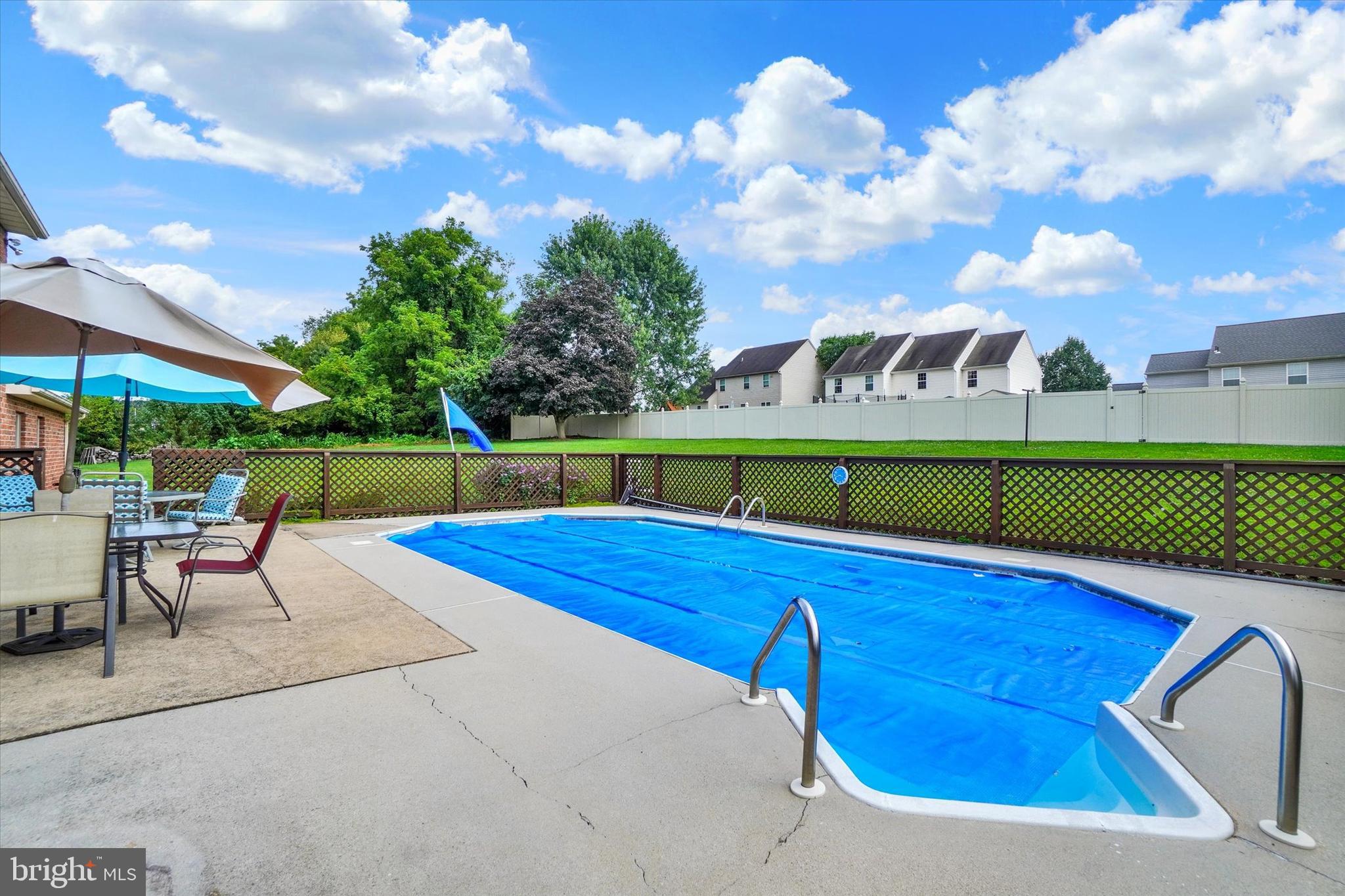 441 School Road York, PA 17407 - Photo 29 of 34 a view of a swimming pool with a yard