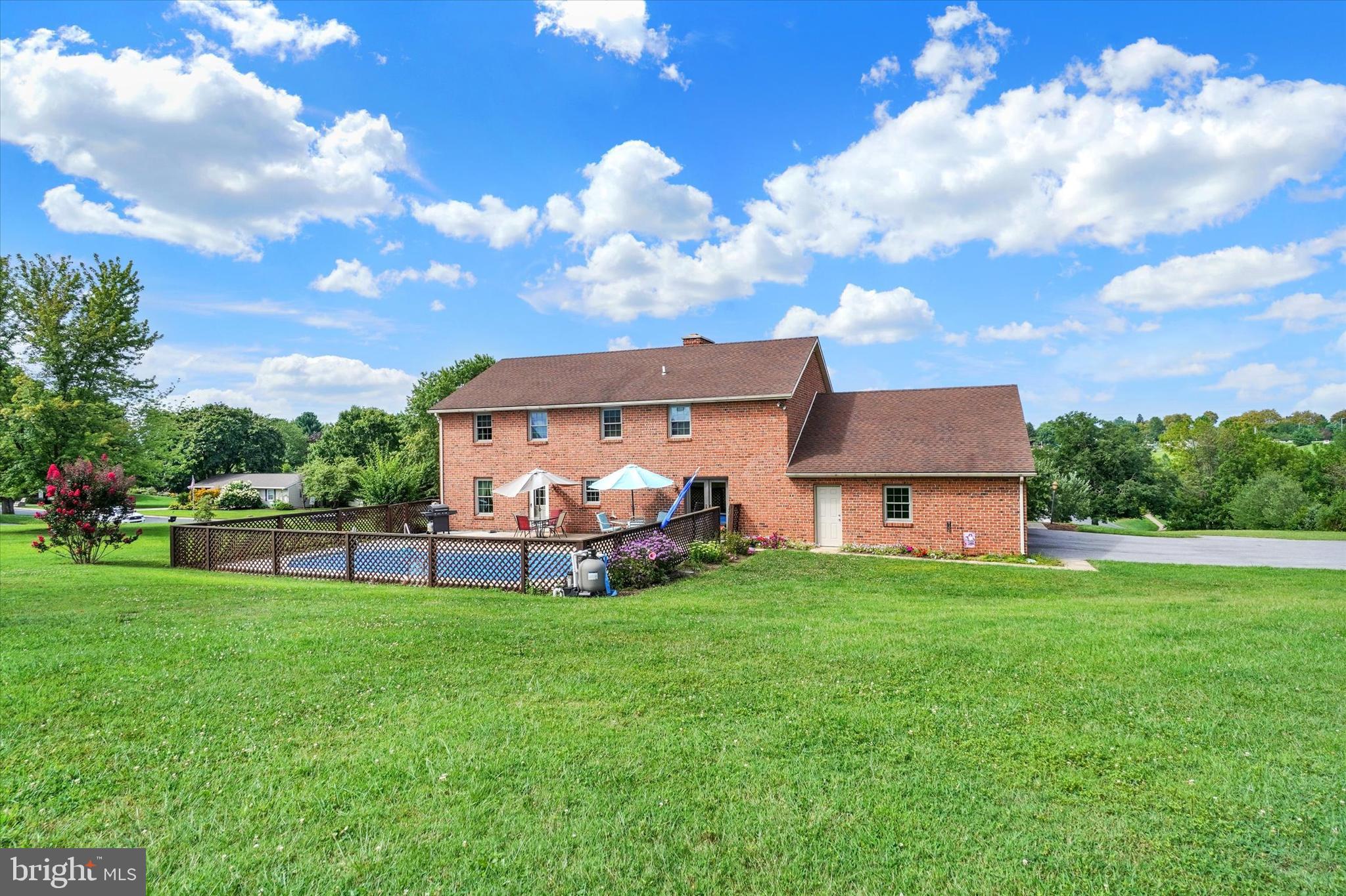441 School Road York, PA 17407 - Photo 32 of 34 a view of a house with a big yard and large trees