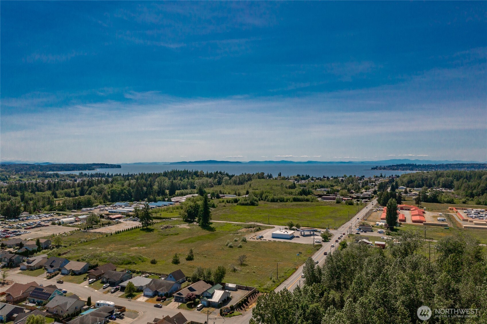 0 Birch Bay Lynden Road Blaine, WA 98230 - Photo 22 of 22 a view of a lake with a city