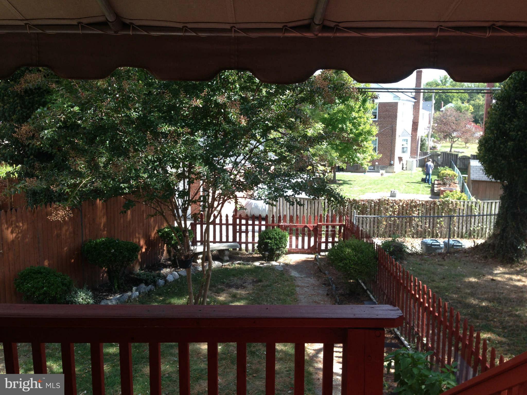 1800 Loch Shiel Road Baltimore, MD 21286 - Photo 7 of 30 View from deck to backyard