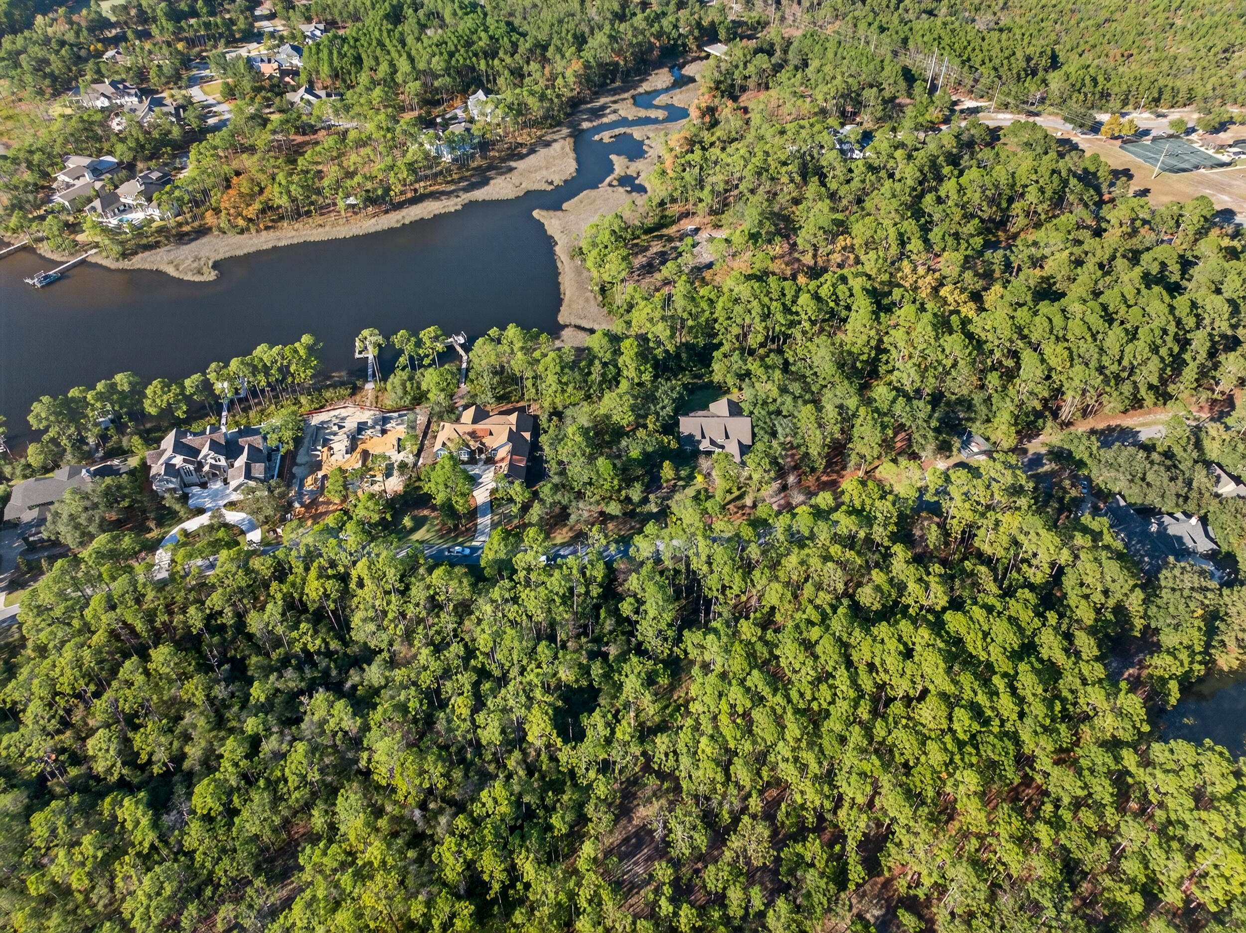 22113 Marsh Rabbit Run Panama City Beach, FL 32413 - Photo 12 of 23 an aerial view of a house with a yard