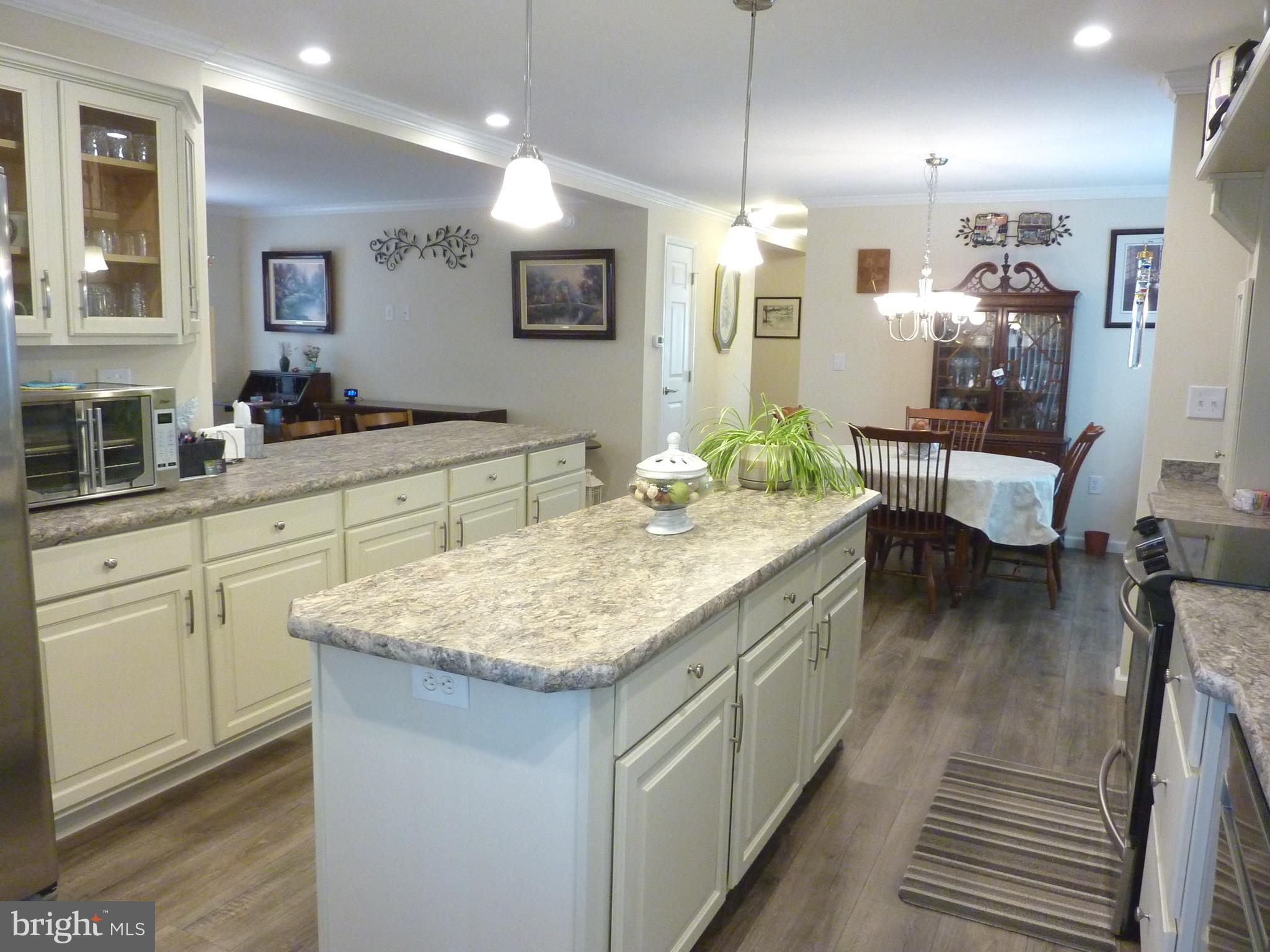 1223 Media Road Smyrna, DE 19977 - Photo 18 of 41 Kitchen - Island with Pendant Lighting