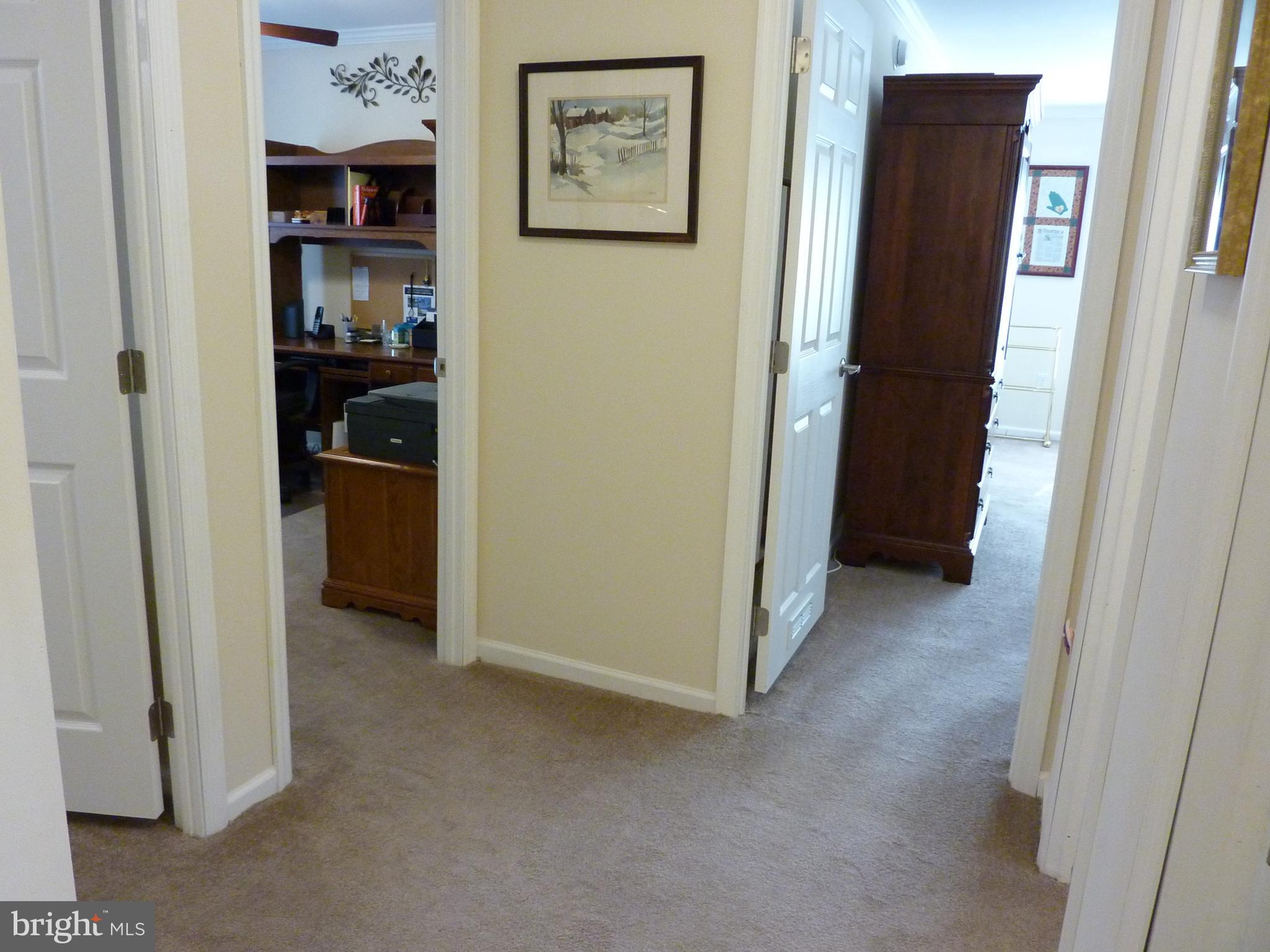 1223 Media Road Smyrna, DE 19977 - Photo 35 of 41 Hallway - Overhead Lighting - Coat Closet