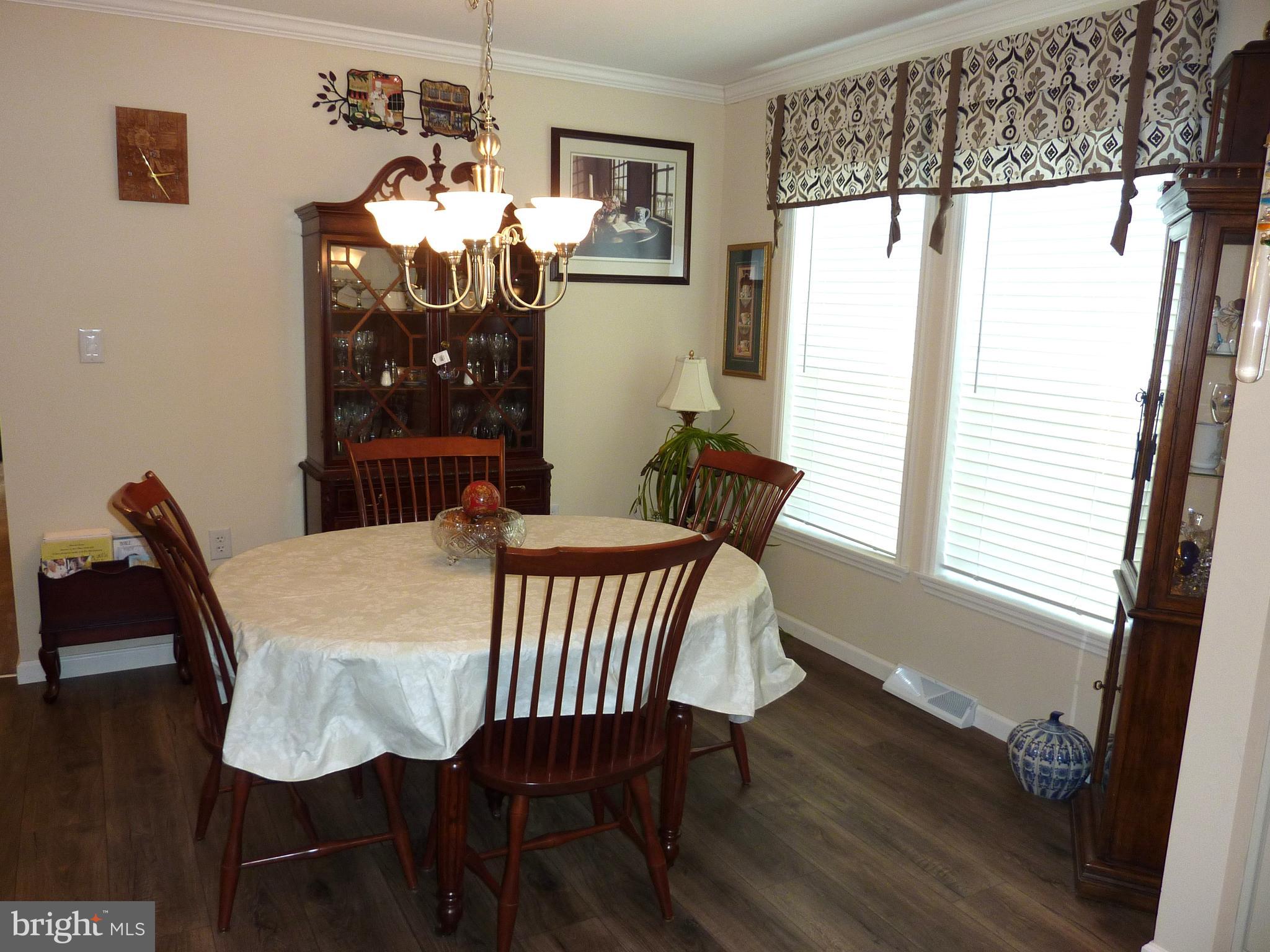 1223 Media Road Smyrna, DE 19977 - Photo 9 of 41 Dining Room - Chandelier with Dimmer Switch
