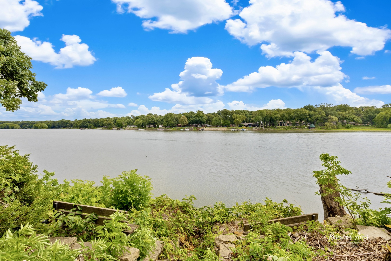 2351 River Road Kankakee, IL 60901 - Photo 22 of 122 a view of a lake with a yard