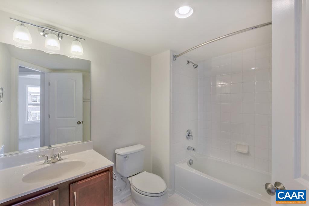 2172 Avinity Loop Charlottesville, VA 22902 - Photo 18 of 19 a bathroom with a bathtub shower sink vanity mirror and toilet