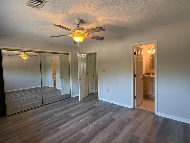 wooden floor in an empty room