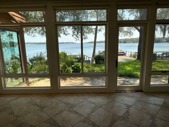 a view of a entryway door of the house