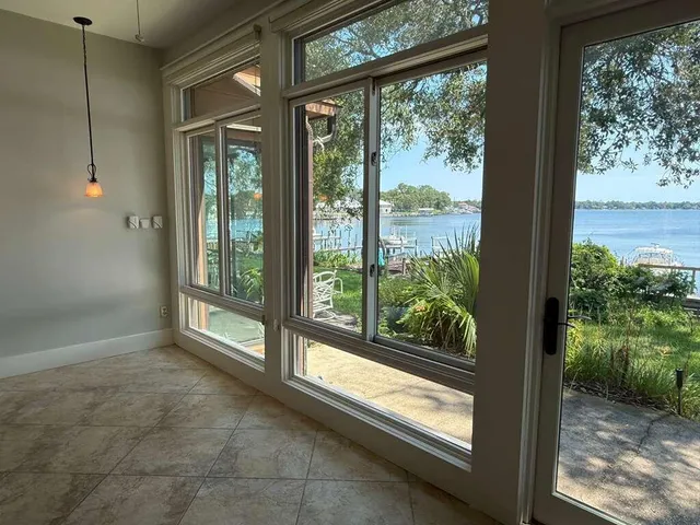 a view of outdoor space and balcony