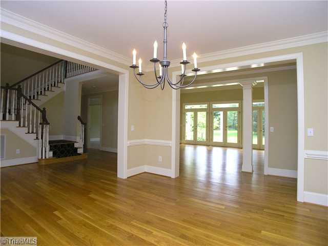 6102 Gwynedd Road Summerfield, NC 27358 - Photo 3 of 16 Dining Room. Dining Room With Hardwood Floors