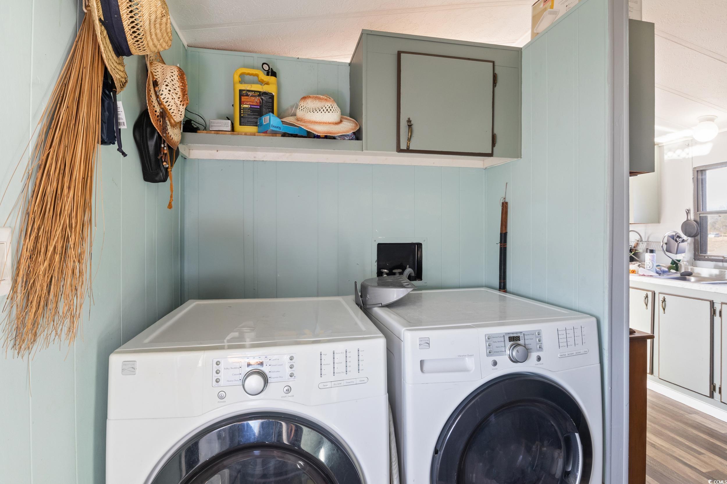 6469 Norton Road Green Sea, SC 29545 - Photo 17 of 25 Clothes washing area with washer and clothes dryer