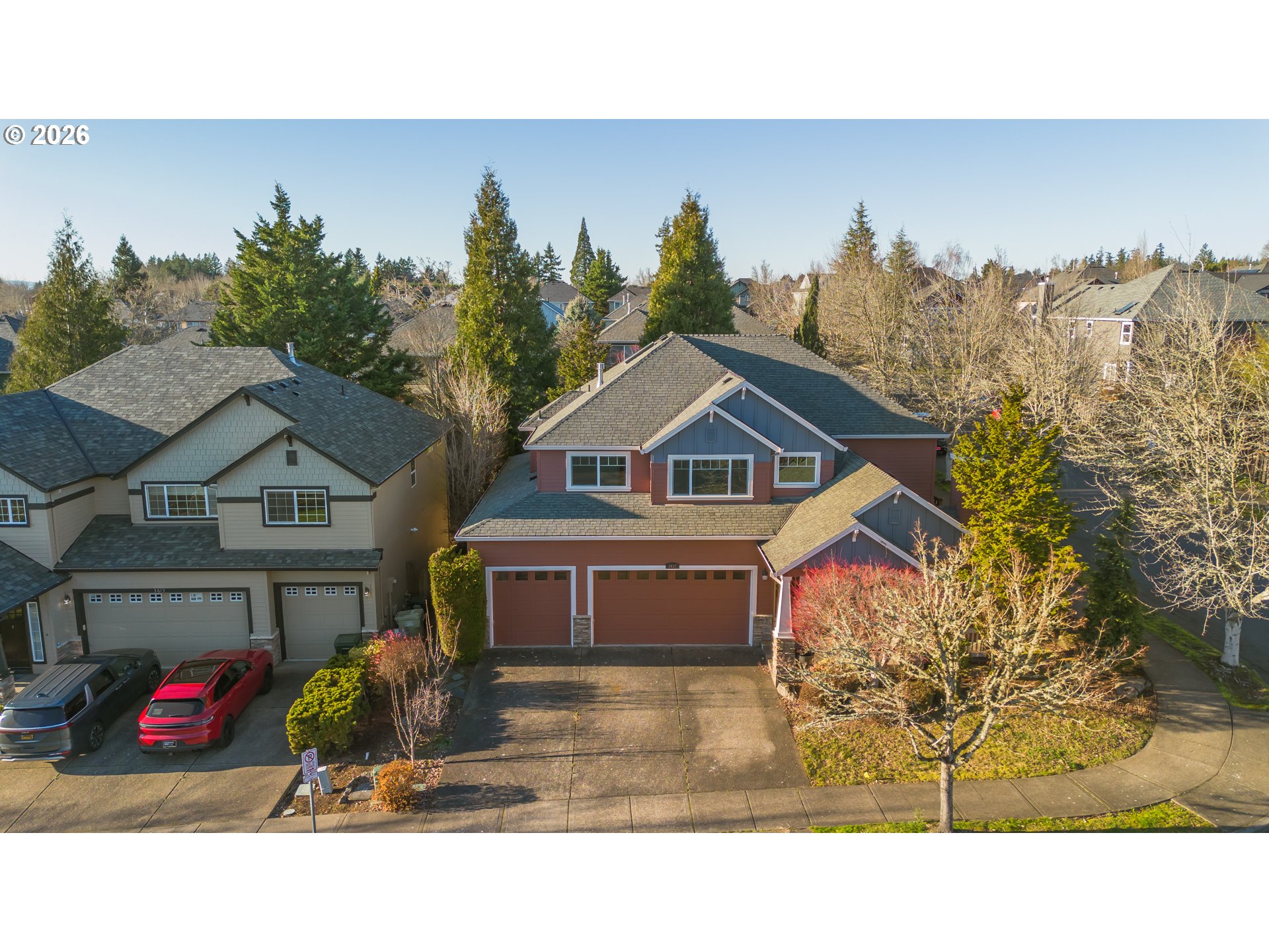 3637 Northwest Lansbrook Terrace Portland, OR 97229 - Photo 33 of 43 a house view with a outdoor space