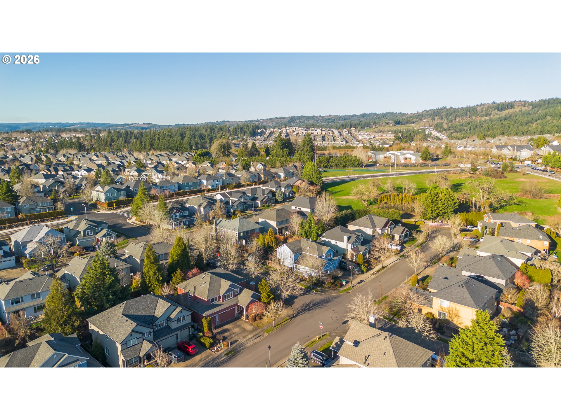 3637 Northwest Lansbrook Terrace Portland, OR 97229 - Photo 35 of 43 a view of a city