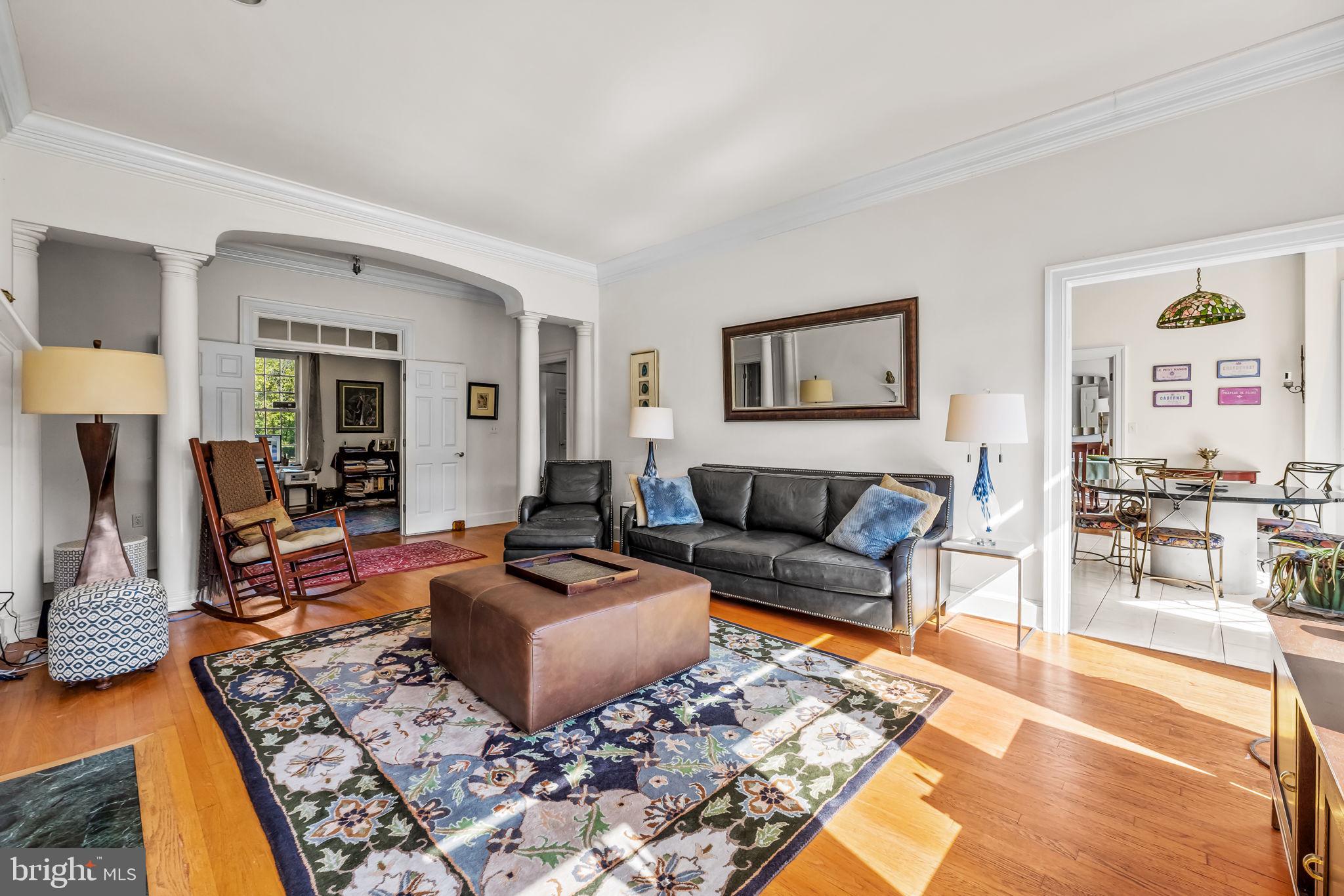 660 Greenbridge Road Brookeville, MD 20833 - Photo 17 of 56 a living room with furniture rug and wooden floor