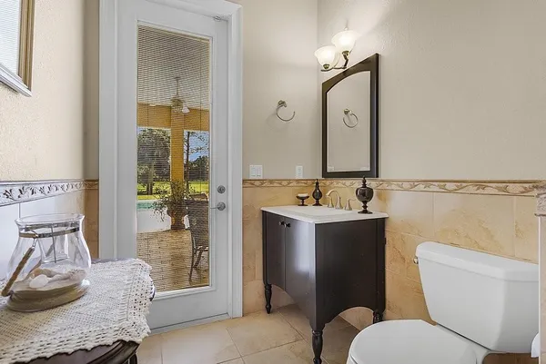 a room with furniture and a window